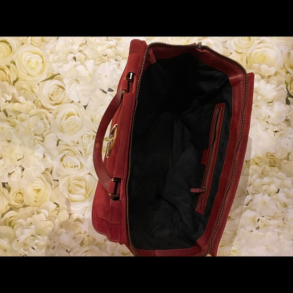 Gucci 1973 suede burgundy top handle bag - Picture 2 of 6